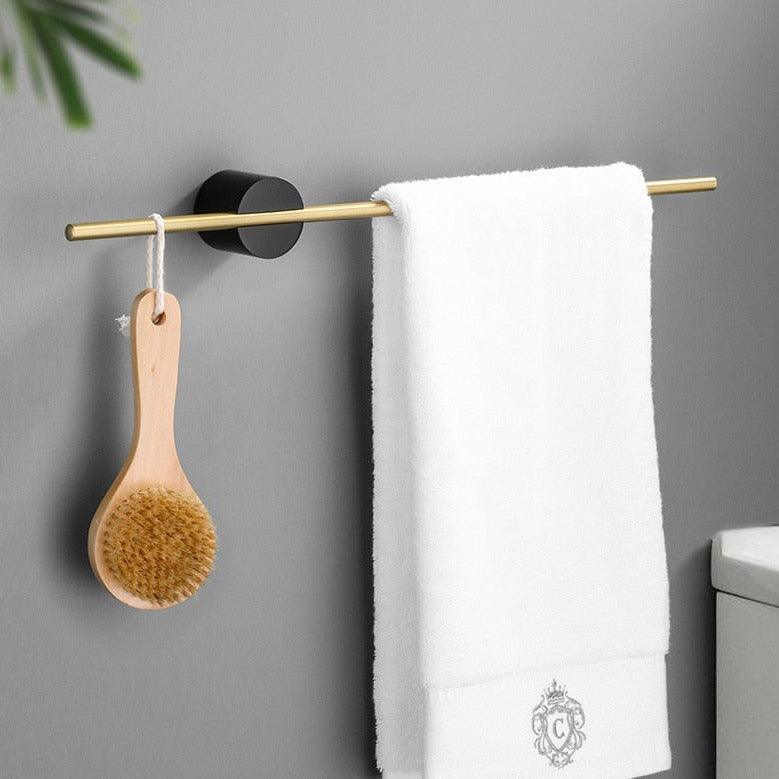 BowLift | Modern Metal Towel Rack – Wall-Mounted, Rustproof & Space-Saving Bathroom Holder