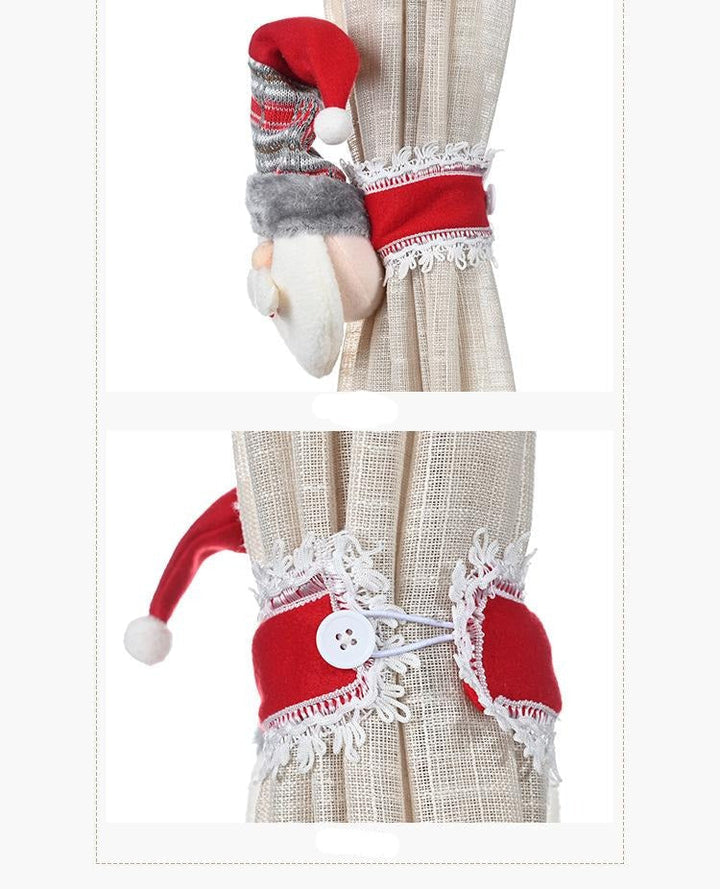 BowLift | Christmas Santa Elk Curtain Holder