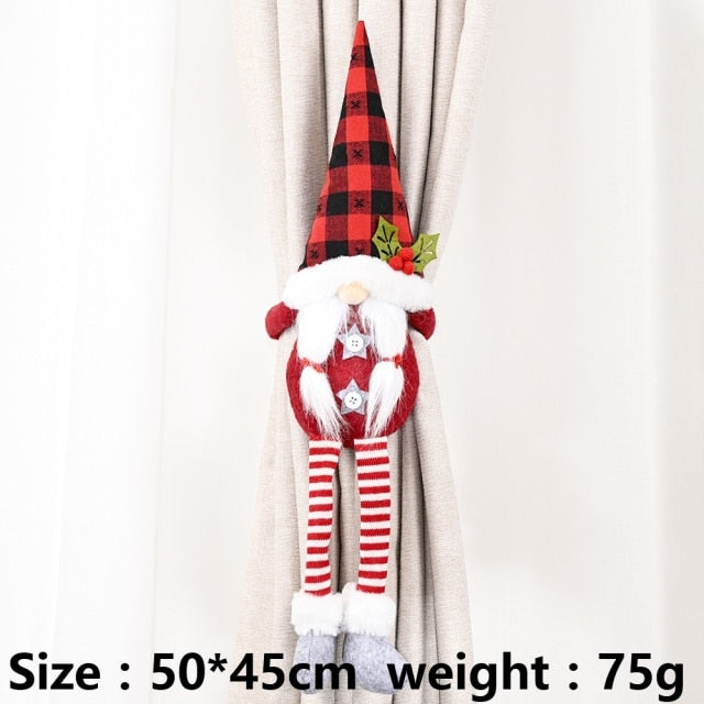 BowLift | Christmas Santa Elk Curtain Holder