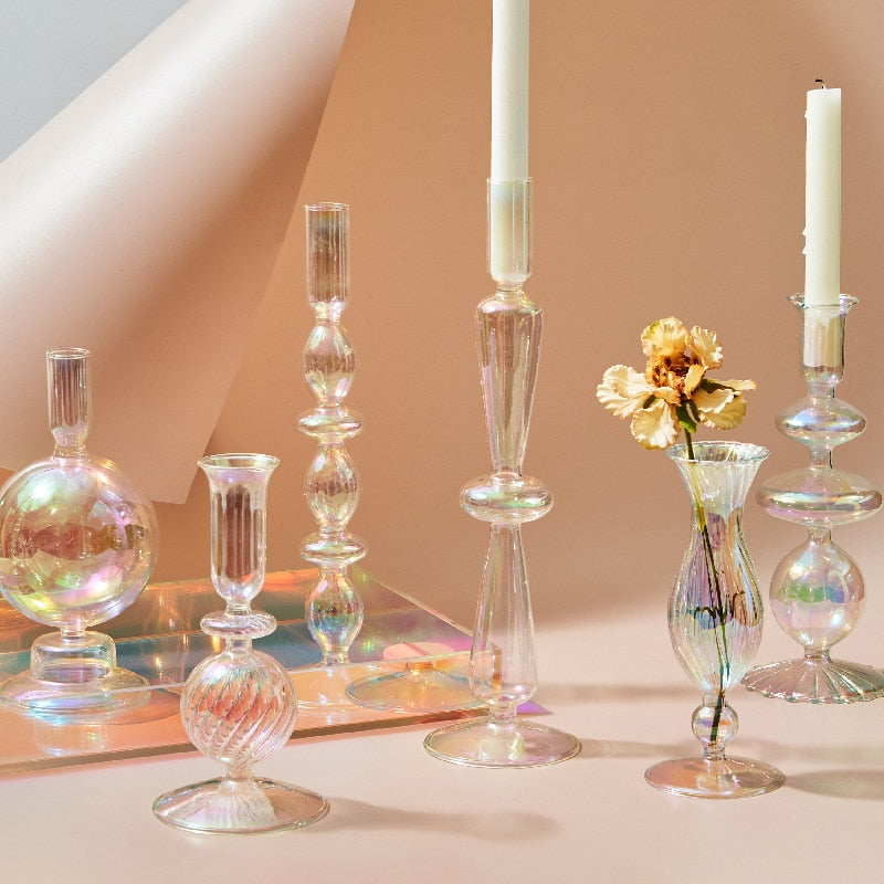 Pearly Glass - Candle Holder | Bowlift