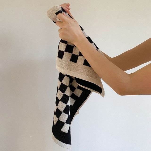Checkerboard Towels | Bowlift