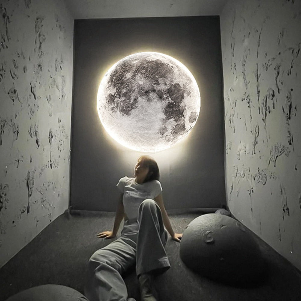 BowLift | 3D LED Moon or Earth Ceiling or Wall Light