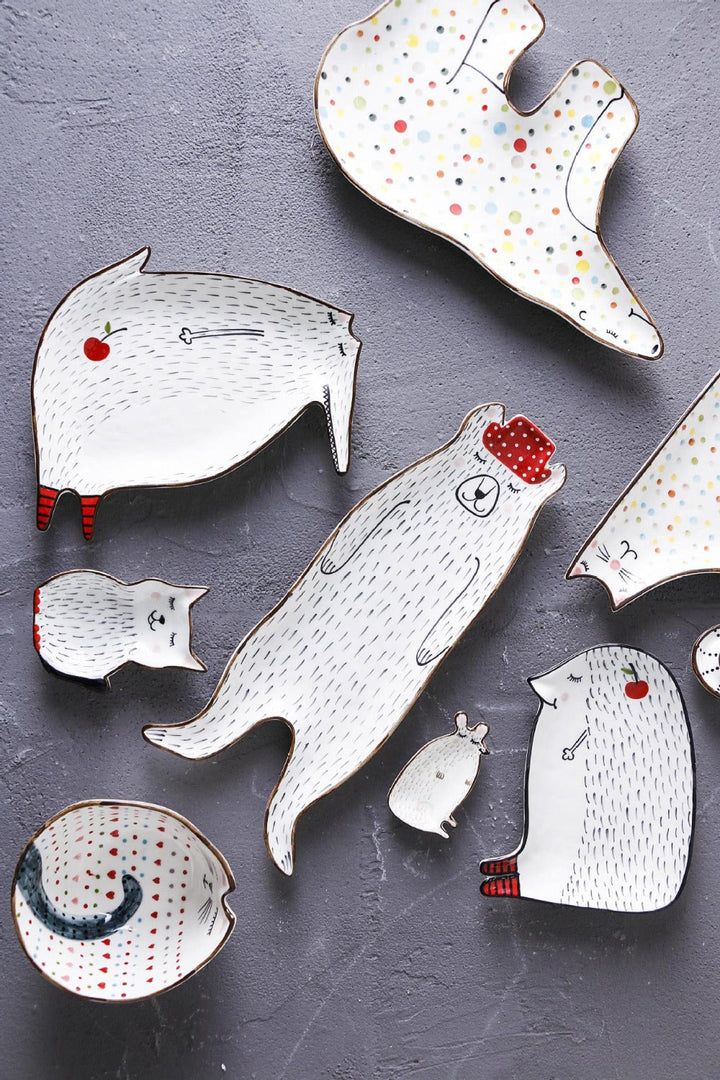 BowLift | Ceramic Creative Cute Animal Breakfast Plates
