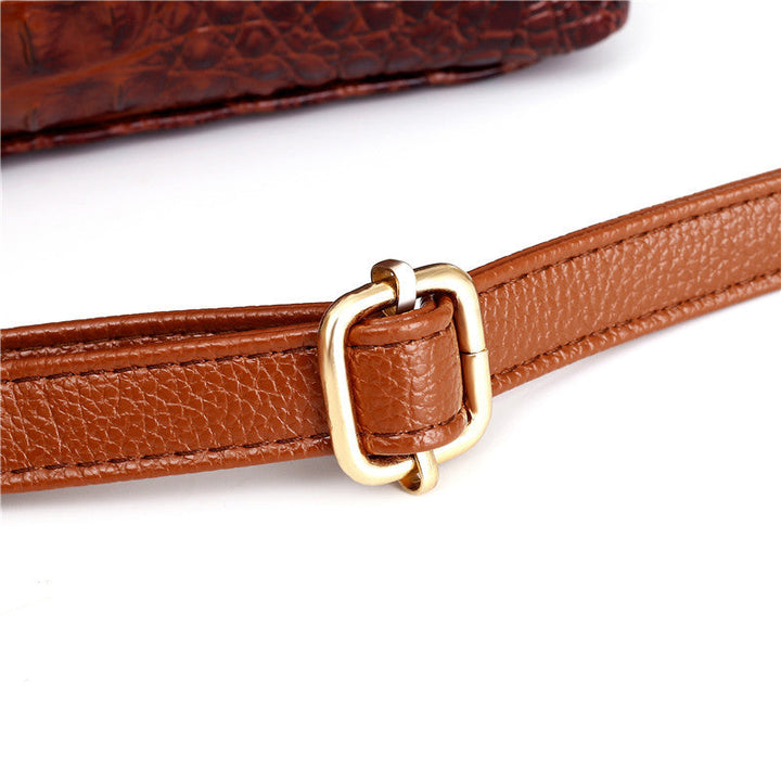 BowLift | Leather Crocodile Bag – with handcrafted details
