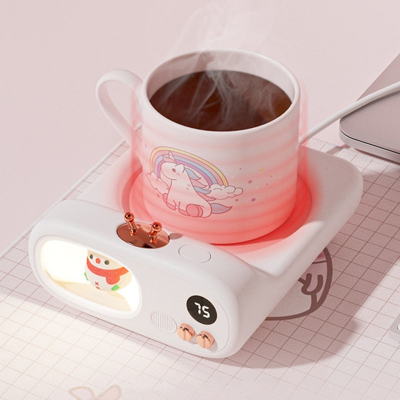 BowLift | Smart Cute Pet Coffee Warmer Coaster
