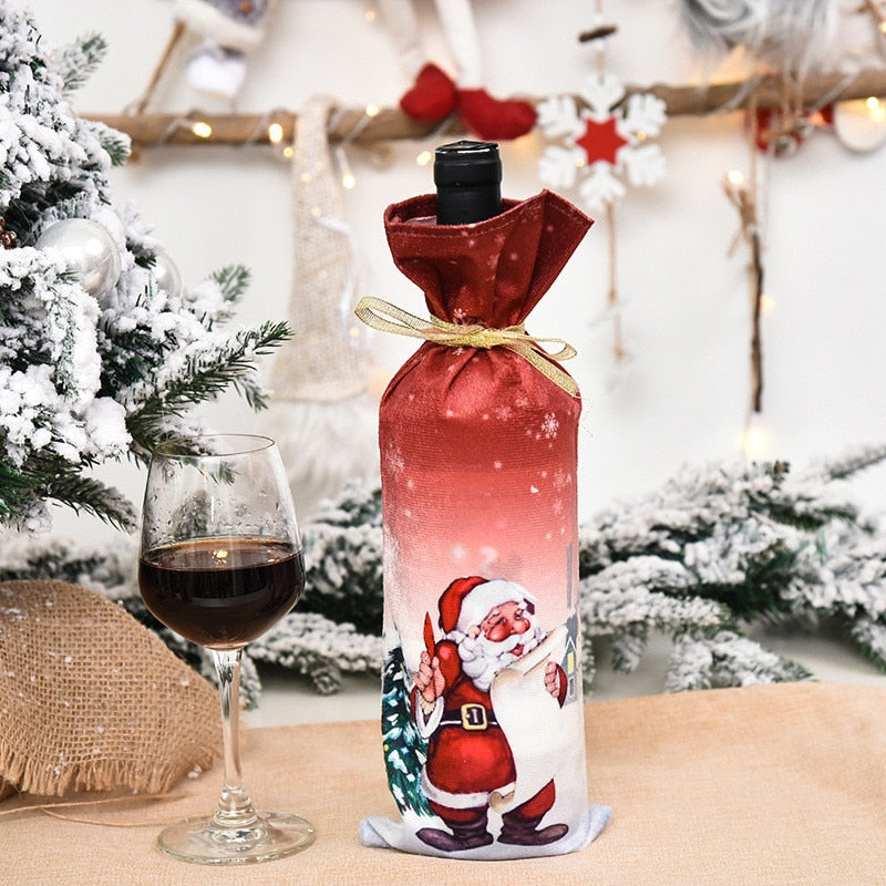 BowLift | Christmas Santa Bottle Cover