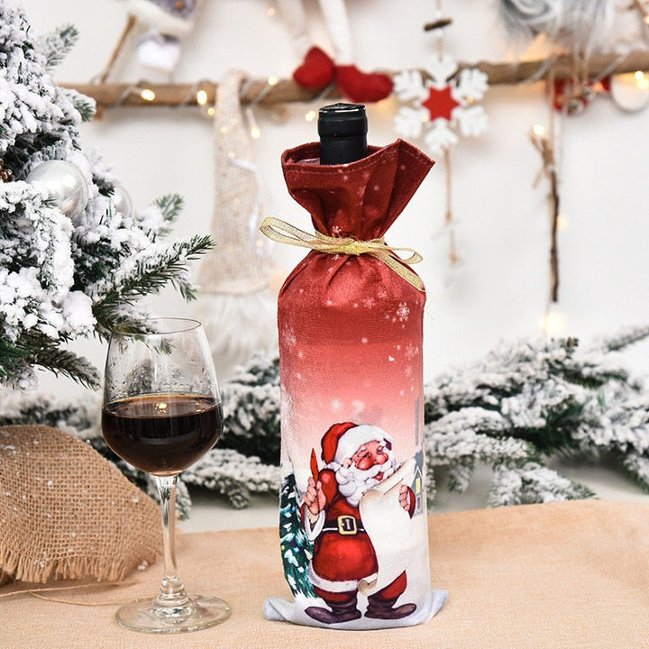 BowLift | Christmas Santa Bottle Cover