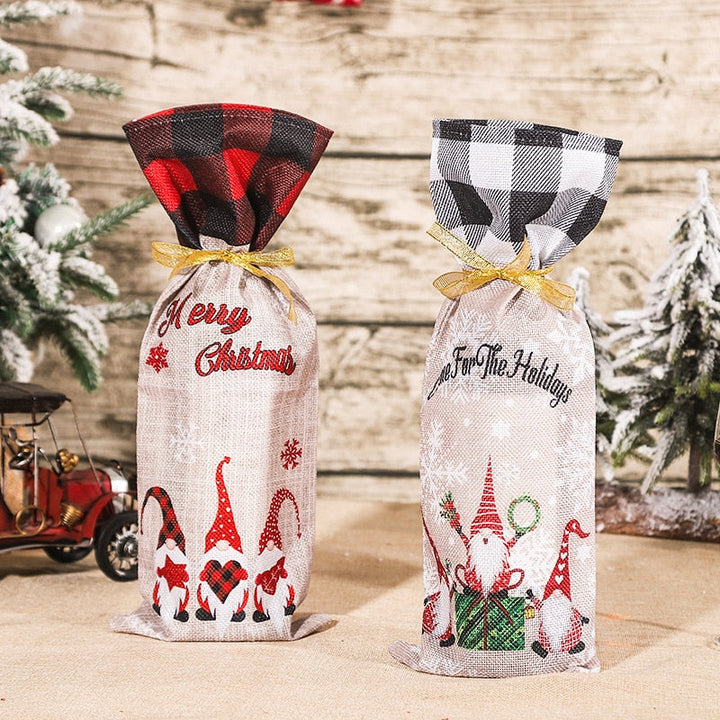 BowLift | Christmas Santa Bottle Cover