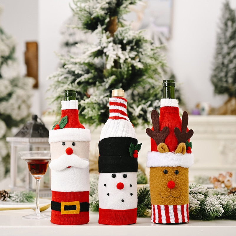 BowLift | Christmas Santa Bottle Cover