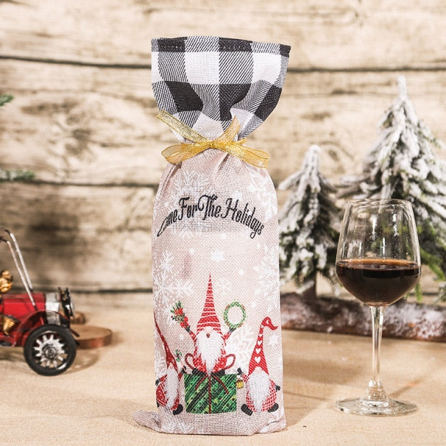 BowLift | Christmas Santa Bottle Cover