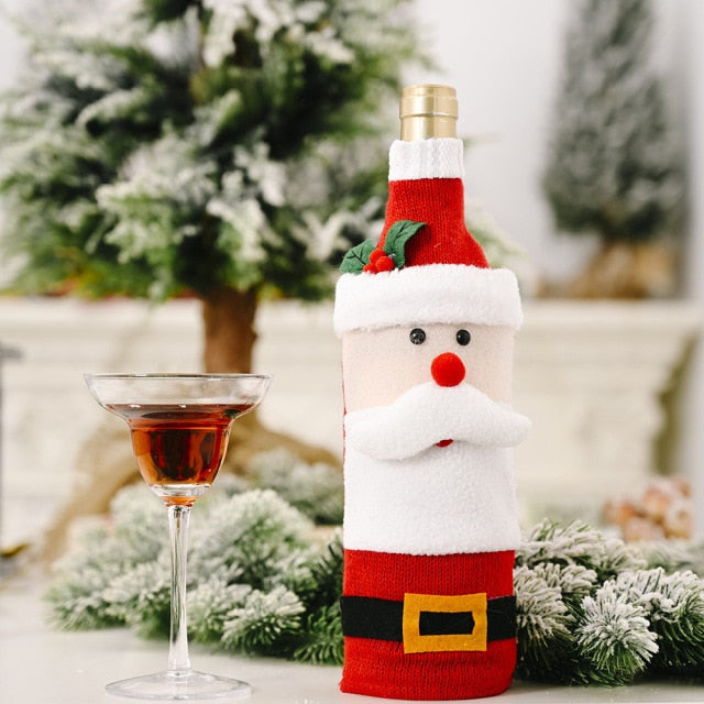 BowLift | Christmas Santa Bottle Cover