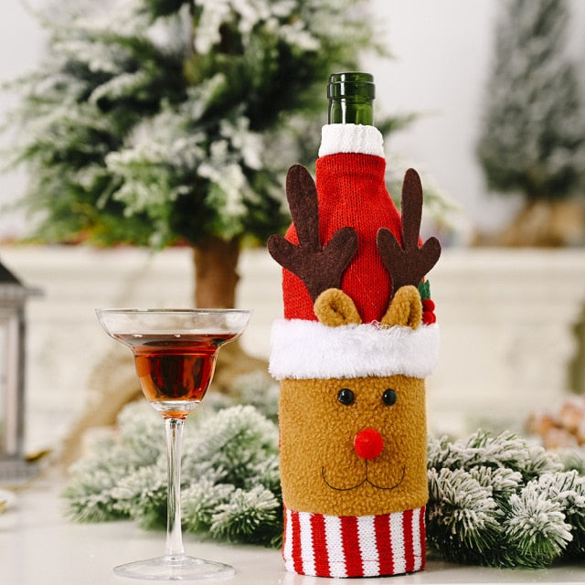BowLift | Christmas Santa Bottle Cover