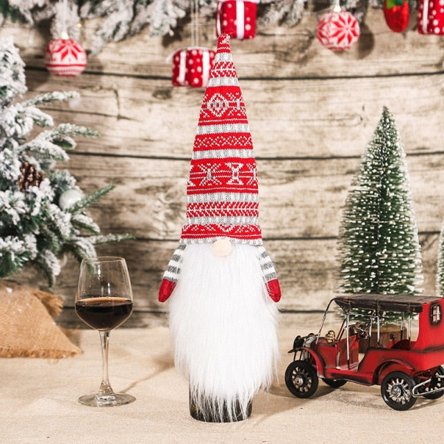 BowLift | Christmas Santa Bottle Cover