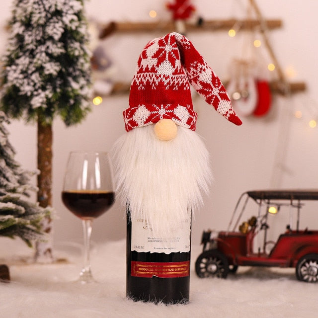 BowLift | Christmas Santa Bottle Cover