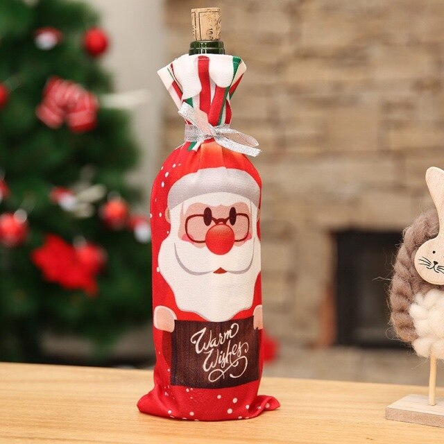 BowLift | Christmas Santa Bottle Cover