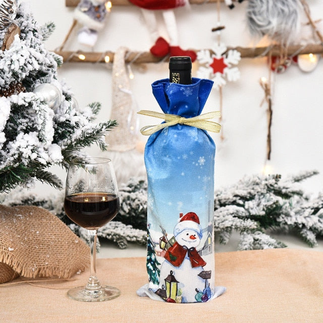 BowLift | Christmas Santa Bottle Cover