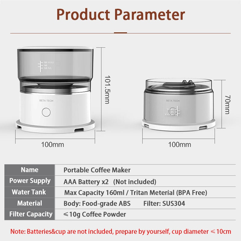 BowLift | Smart Automatic Brewing Mini Coffee Maker