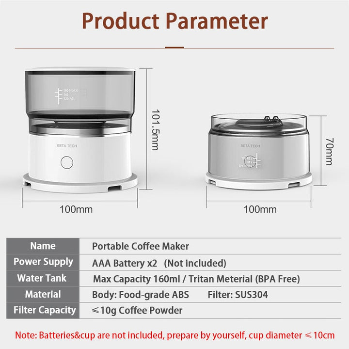 BowLift | Smart Automatic Brewing Mini Coffee Maker