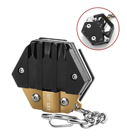 Multifunctional Hexagon Outdoor EDC Survival Tool | Bowlift