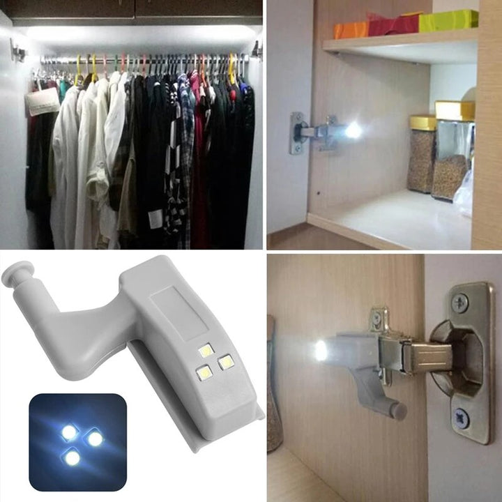 10pcs LED Sensor Hinge Wardrobe Lamp | Bowlift