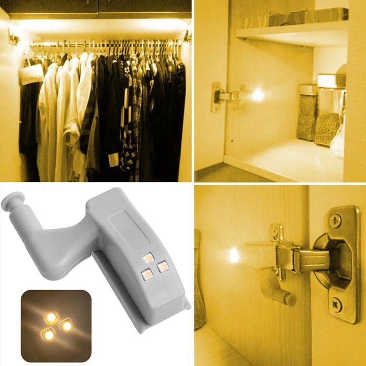 10pcs LED Sensor Hinge Wardrobe Lamp | Bowlift