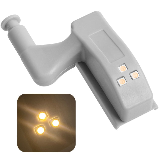 10pcs LED Sensor Hinge Wardrobe Lamp | Bowlift