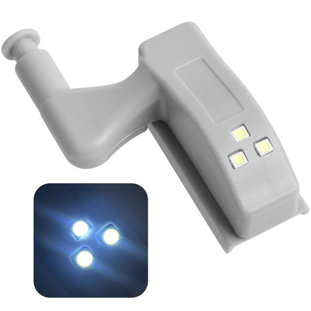 10pcs LED Sensor Hinge Wardrobe Lamp | Bowlift
