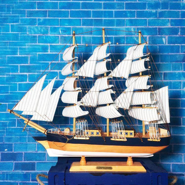 BowLift | Wooden Sailing Ship Nautical Decor