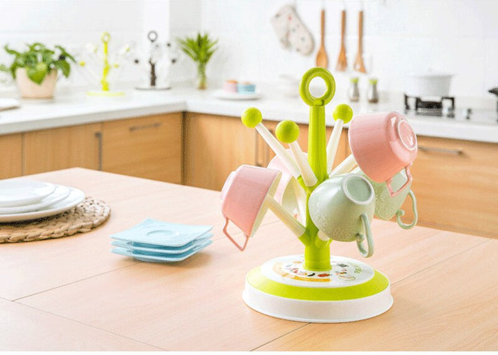 BowLift | Creative Tree Cup Holder Drain Rack