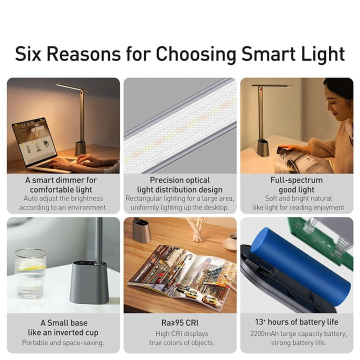 BowLift | Elegant Eye Protect Dimmable Smart Desk Lamp
