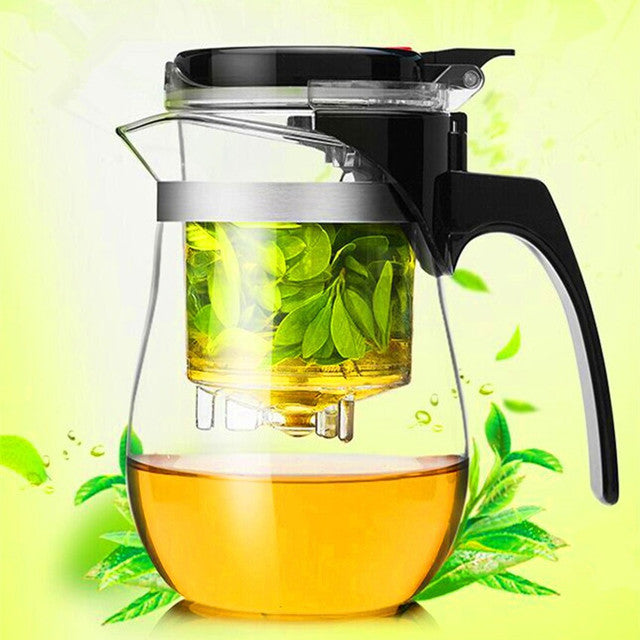 Glass Tea Leak-Proof Infuser Pitcher | Bowlift
