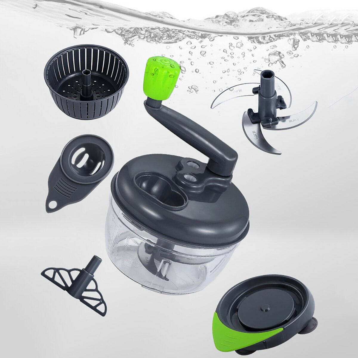 BowLift | Manual Easy Simple Meat Vegetable Chopper Container