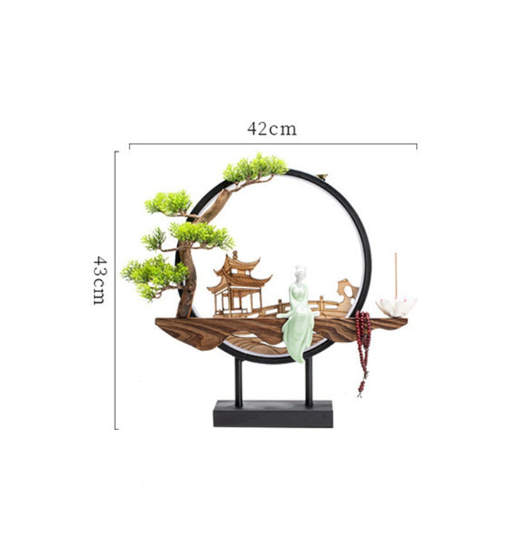 BowLift | Handmade Fairy Lady Waterfall Backflow Incense Burner