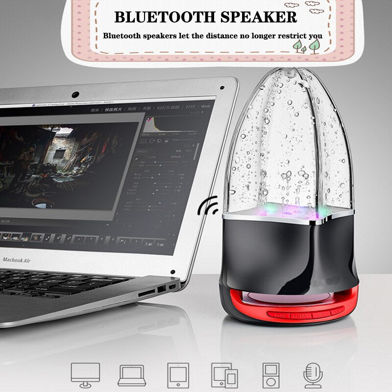 BowLift | LED Dancing Water Fountain Speaker