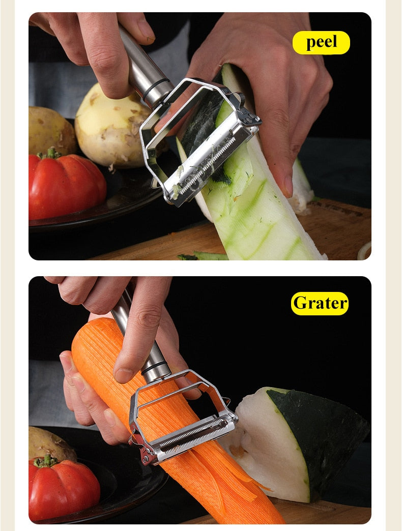 BowLift | Stainless Steel Simple Sharp Vegetable Peeler