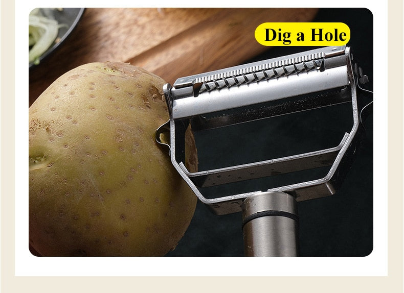 BowLift | Stainless Steel Simple Sharp Vegetable Peeler