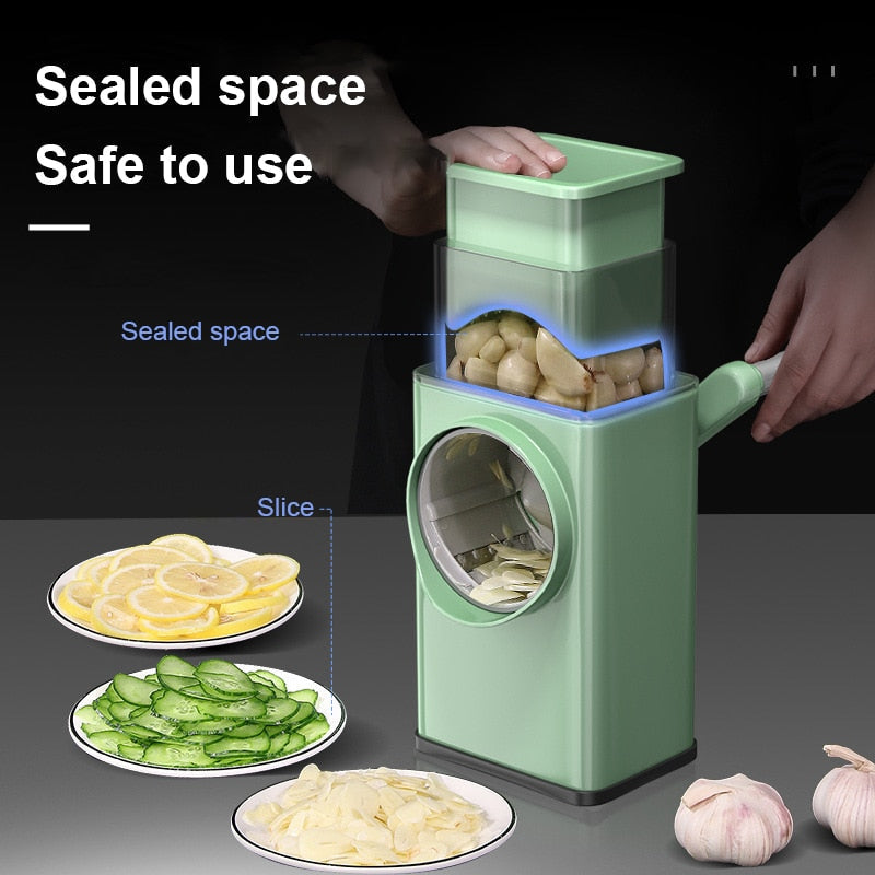 BowLift | Multifunctional Manual Fast Vegetable Slicer