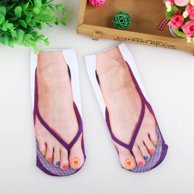 BowLift | 3D Printed Funny Flip Flops Socks