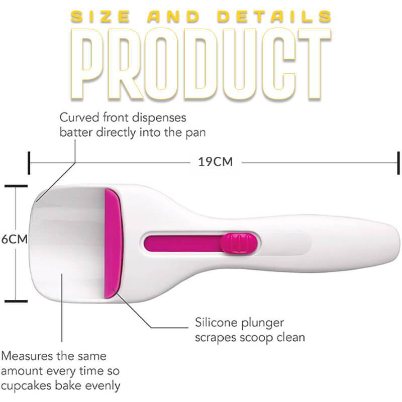 BowLift | Non-Stick Cupcake Decoration Scoop