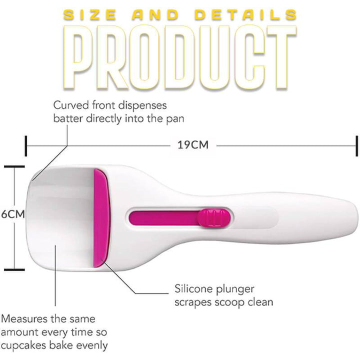 BowLift | Non-Stick Cupcake Decoration Scoop