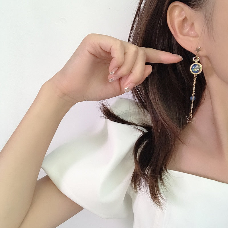 BowLift | Japanese Style Cute Blue Rabbit Clip on Earring