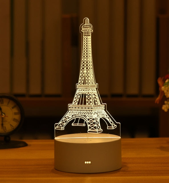 BowLift | 3D Creative Animals Bedside LED Night Lamp