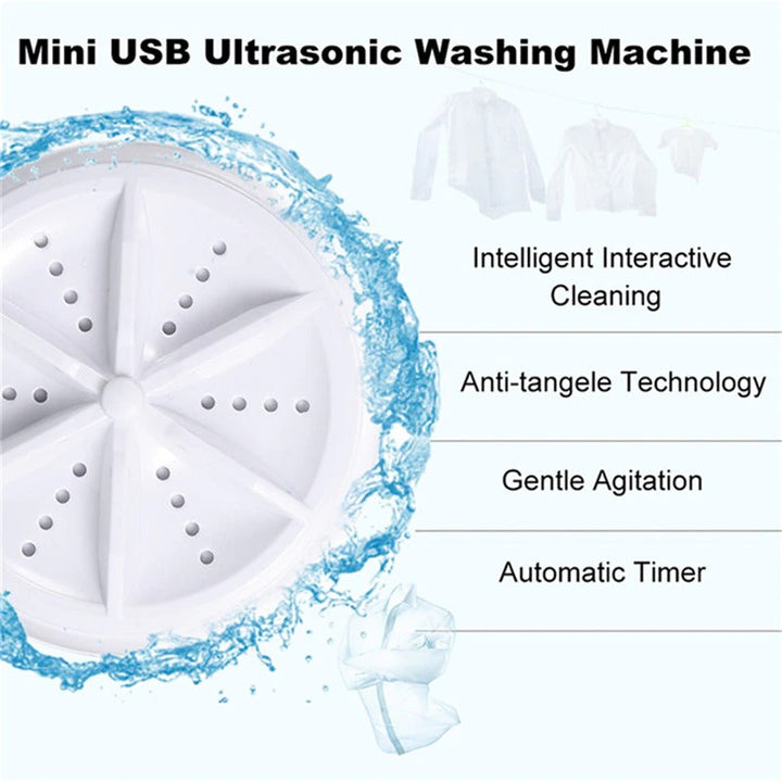 BowLift | Mini UltraSonic Portable Washing Machine