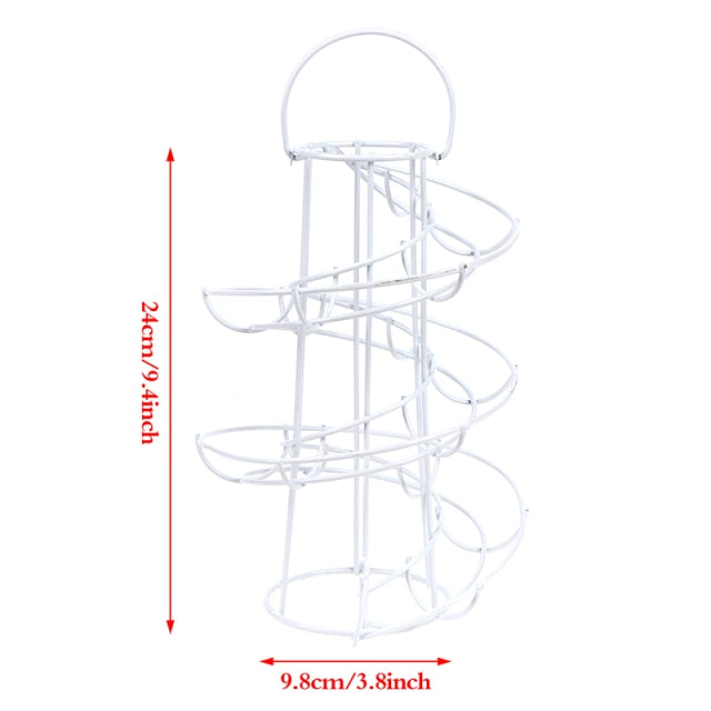 BowLift | Creative Spiral Egg Dispenser Storage Rack