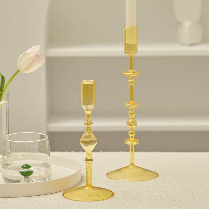 Slim Glass Candleholder | Bowlift