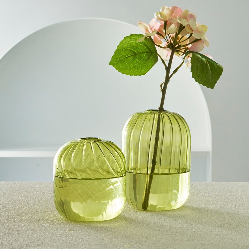Colourful Glass Globe Vase | Bowlift