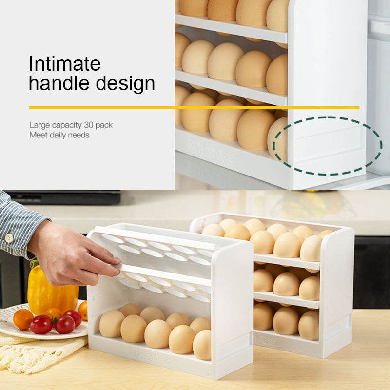 BowLift | Multi-Layer Practical Egg Fridge Organizer Box