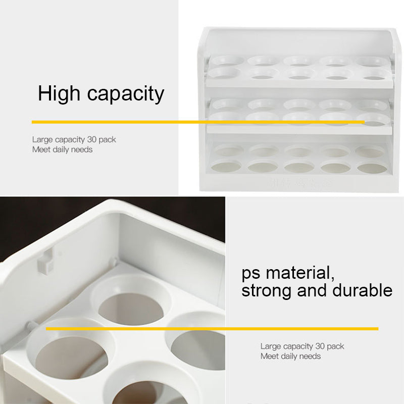 BowLift | Multi-Layer Practical Egg Fridge Organizer Box