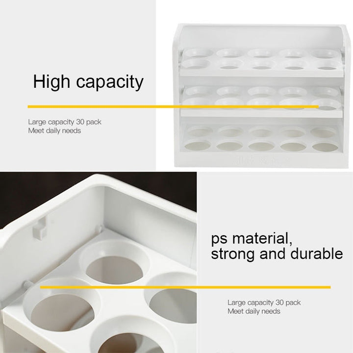 BowLift | Multi-Layer Practical Egg Fridge Organizer Box
