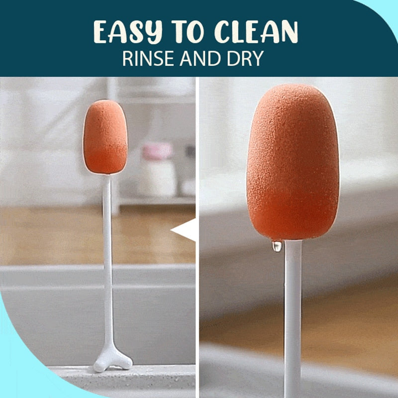 BowLift | Long Handle Vertical Cleaning Sponge Brush